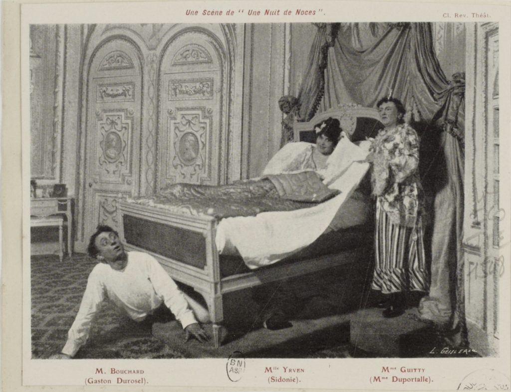 “Nuit de noces” (1904), vaudeville d’Henri Kéroul et Albert Barré.