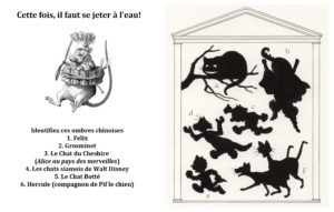 Le jeu du chat et de la souris - Identifiez ces ombres chinoises © Philippe Mignon