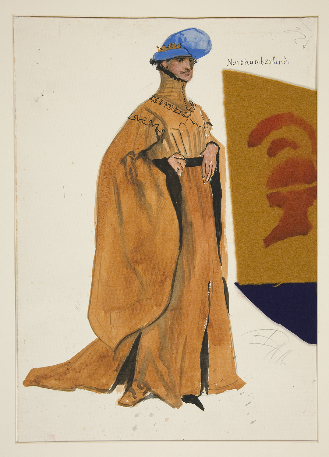 Richard II / Henry Irving / dessin des costumes: Edwin Abbey