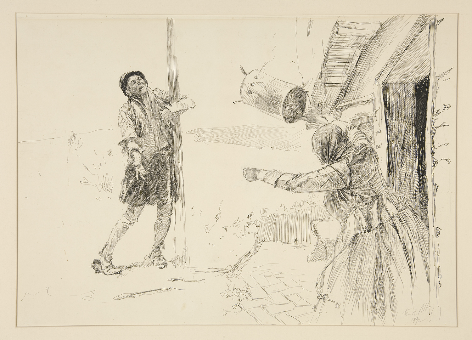 Shakespeare: La mégère apprivoisée, illustration: Edward Abbey