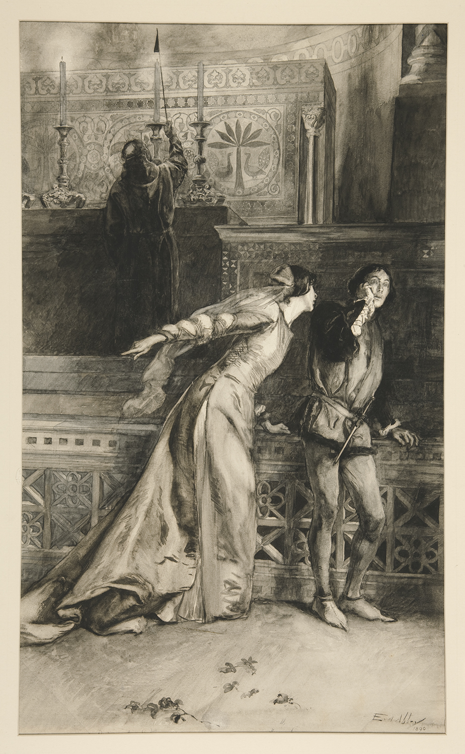 Shakespeare: Beaucoup de bruit pour rien. Illustration de Edward Abbey.