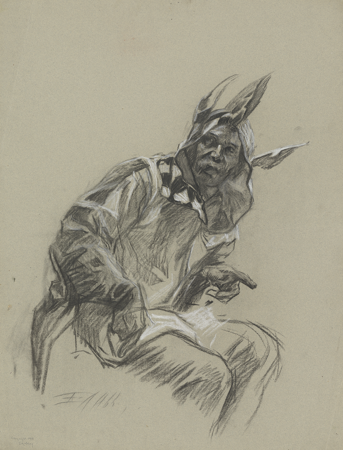 La quête du Graal, par Edwin Austin Abbey