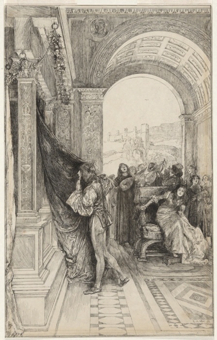 Shakespeare, Le Marchand de Venise, illustrations Edward Austin Abbey