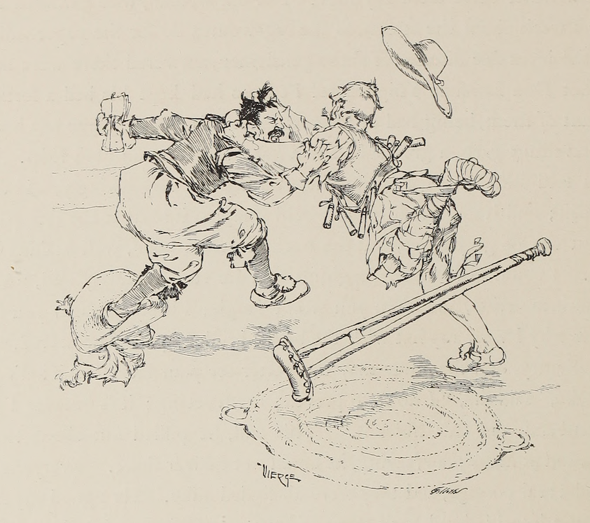 Daniel Vierge. Pablo de Ségovie: illustration