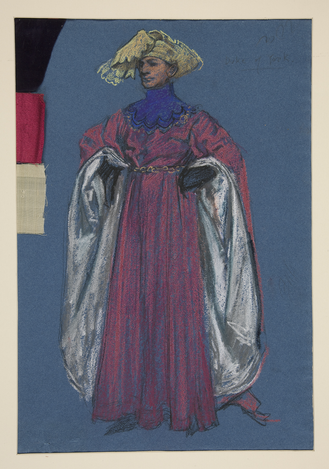 Richard II / Henry Irving / dessin des costumes: Edwin Abbey