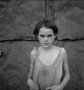 Dorotea Lange, Damaged Child / Enfant traumatisé, Oklahoma, 1935