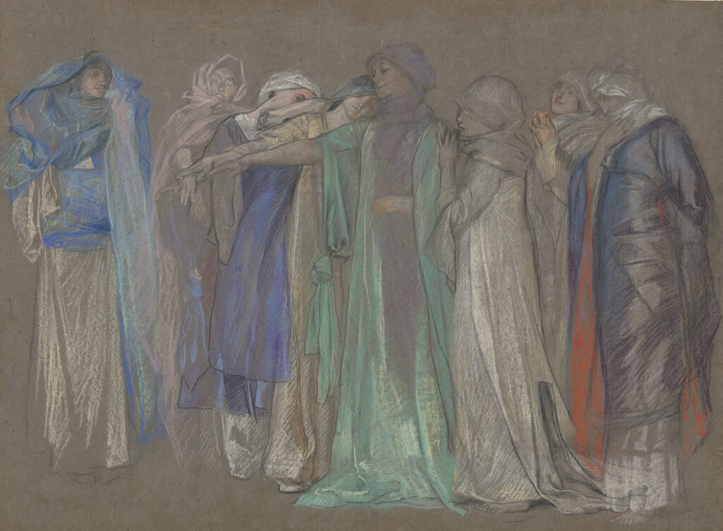 La quête du Graal, par Edwin Austin Abbey