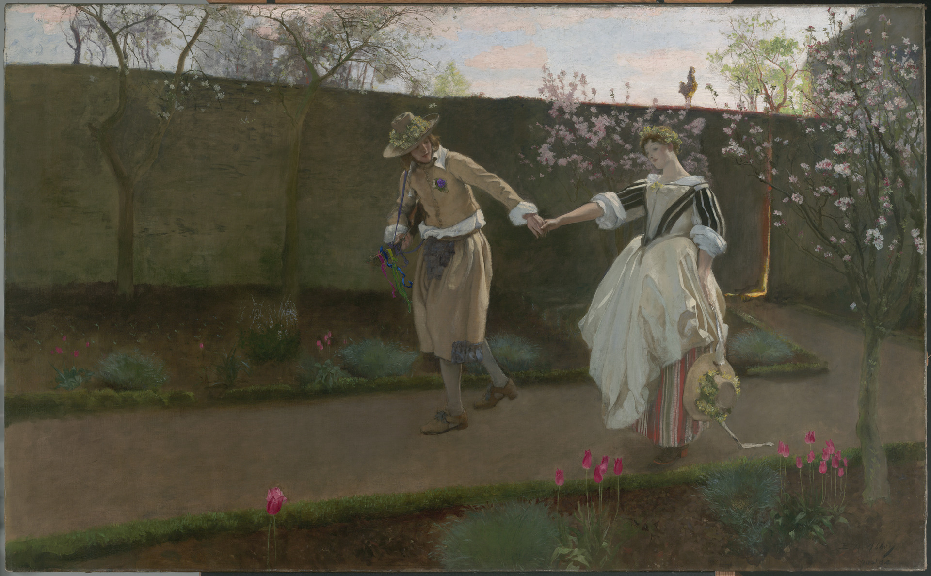 Edwin Austin Abbey. May Day Morning