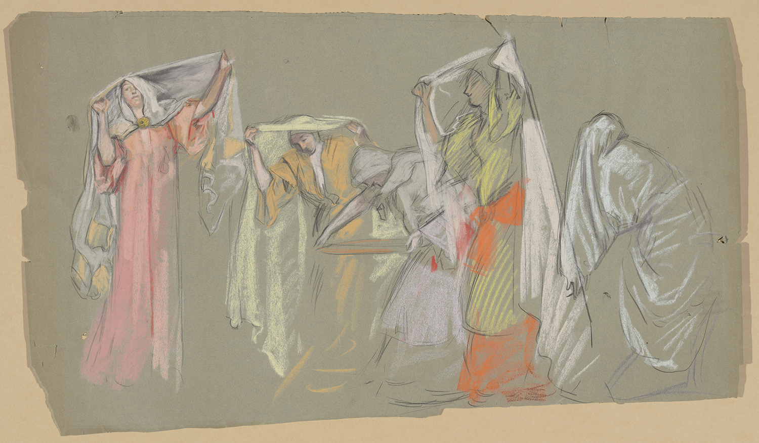 La quête du Graal, par Edwin Austin Abbey