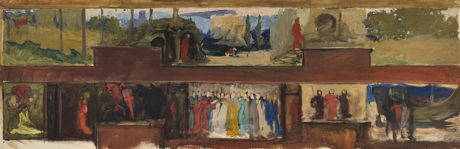 La quête du Graal, par Edwin Austin Abbey