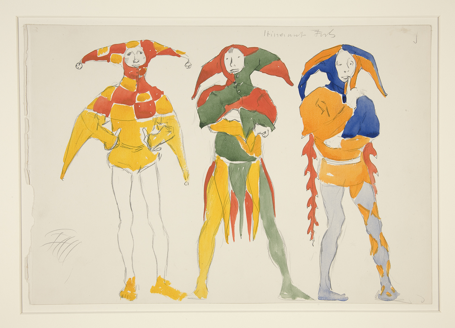 Richard II / Henry Irving / dessin des costumes: Edwin Abbey