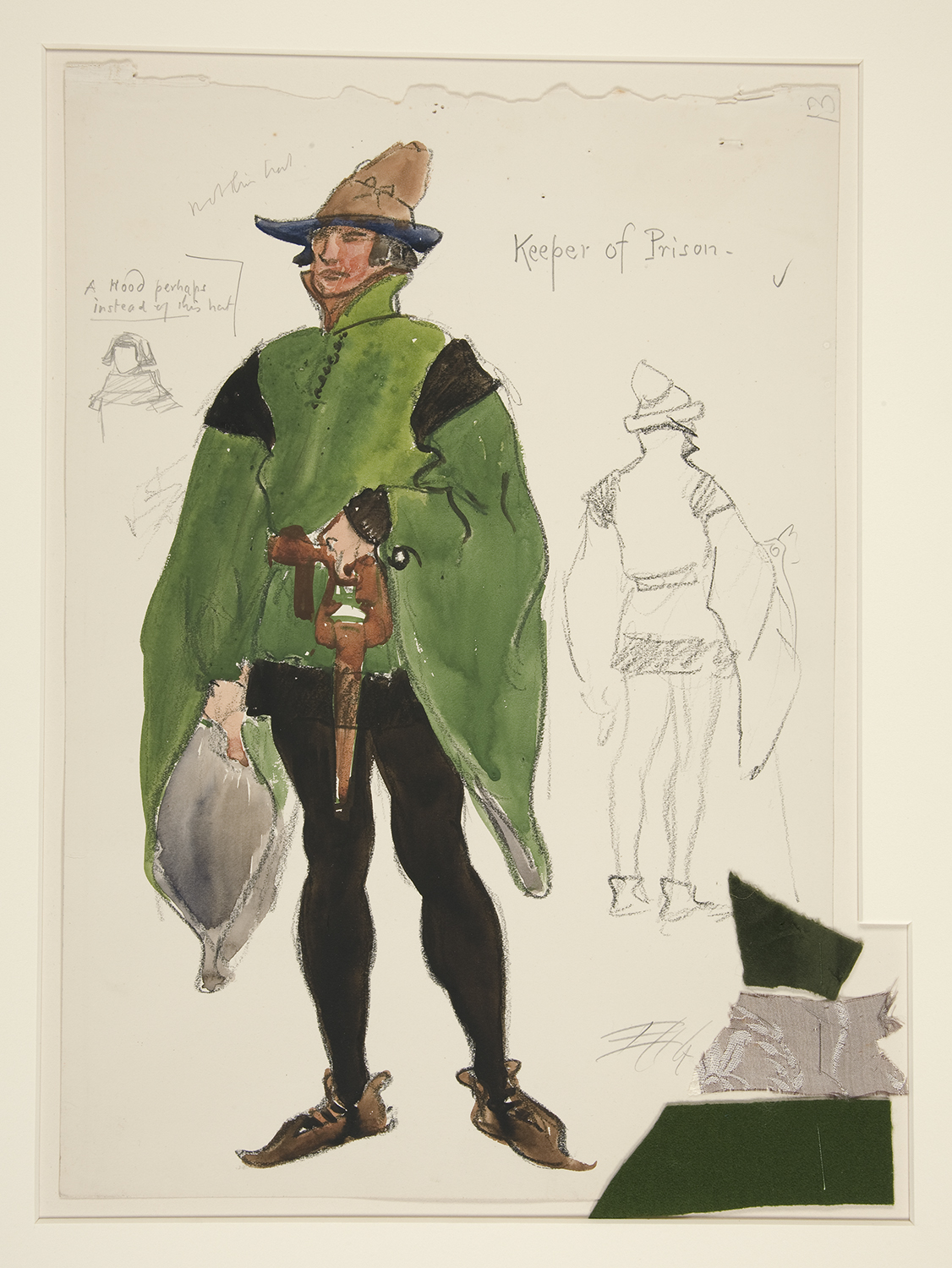 Richard II / Henry Irving / dessin des costumes: Edwin Abbey