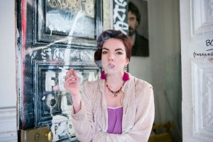 Tania-Maria Alcocer © T2G 2015 Claudine Doury. Une chanson de gestes de Marie-Christine Vernay dans délibéré