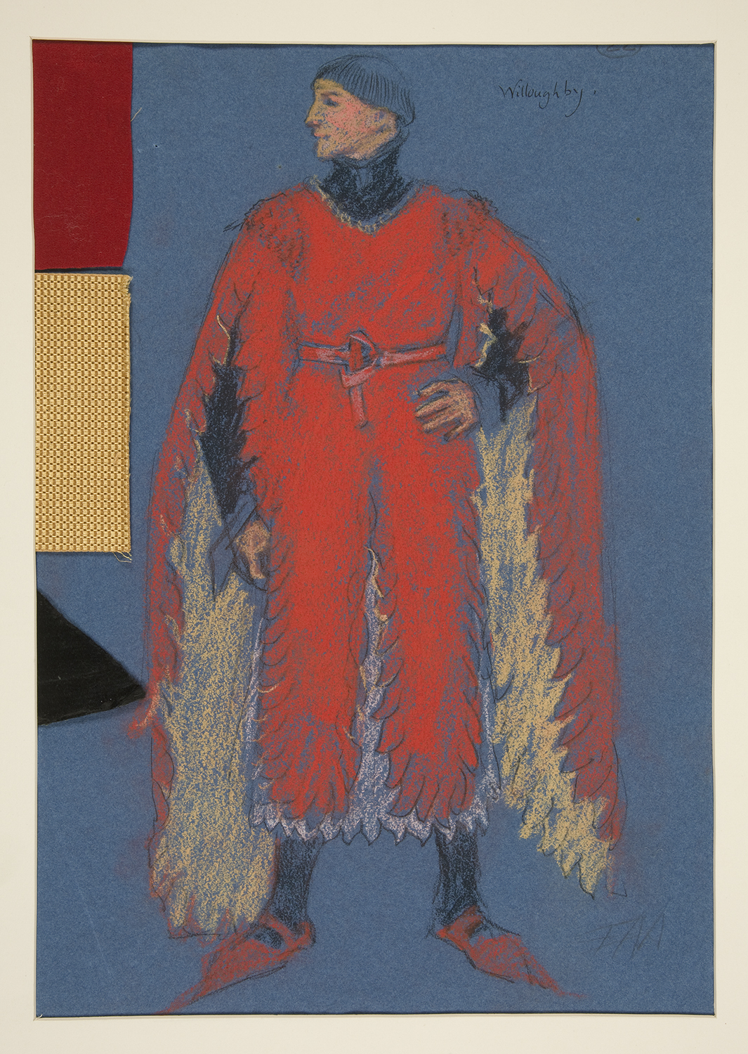 Richard II / Henry Irving / dessin des costumes: Edwin Abbey