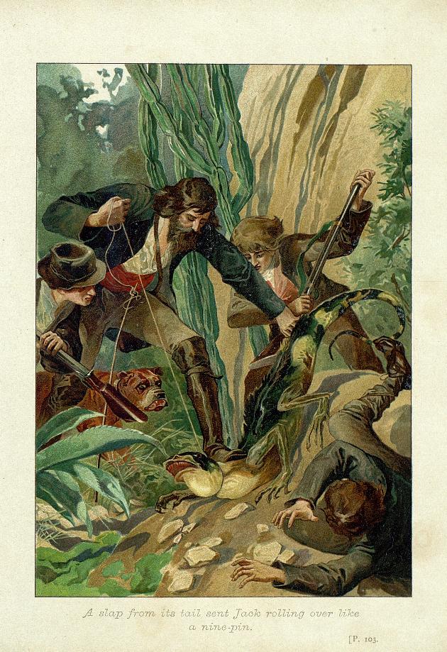 Les Robinson suisses, de Johann David Wyss, illustré par Heinrich Kley