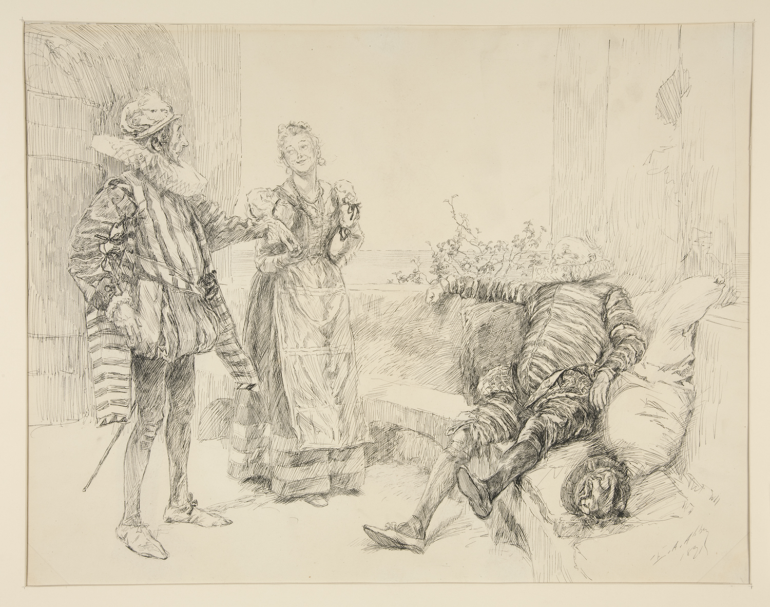 Shakespeare: La Nuit des Rois, illustration: Edward Abbey
