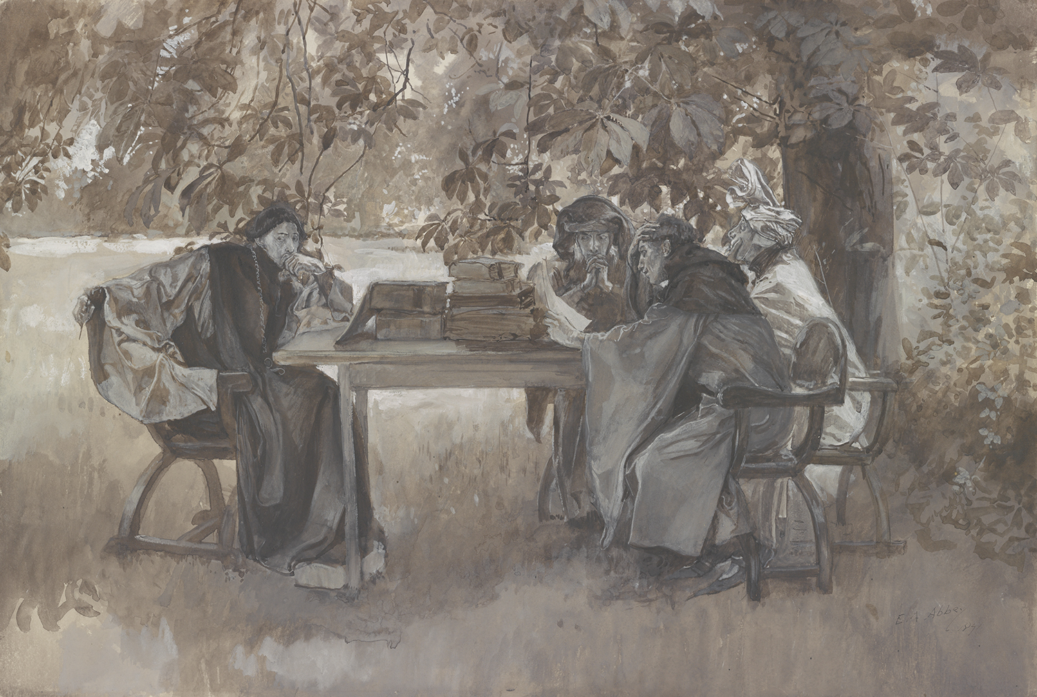 Shakespeare: Peines d'amour perdues, illustration: Edward Abbey