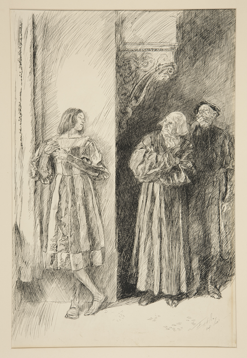 Shakespeare: Les deux gentilshommes de Vérone. Illustration de Edward Abbey