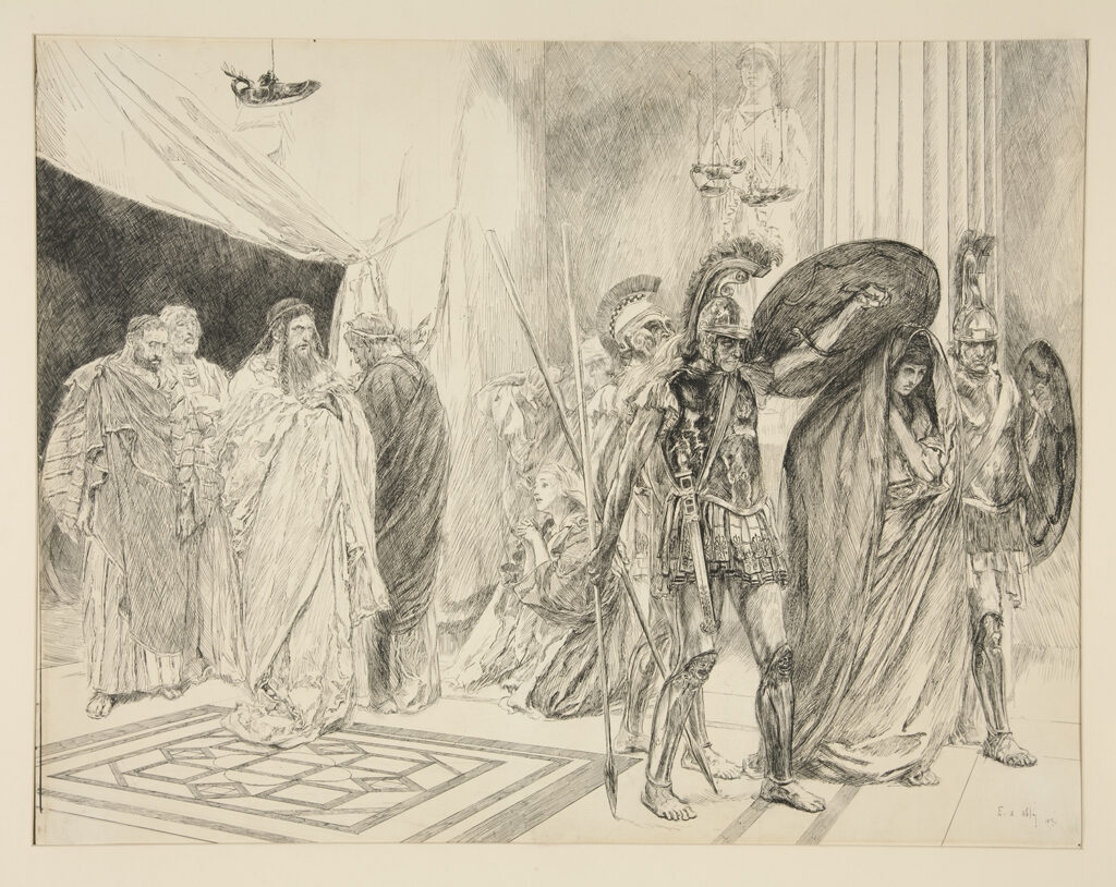 Shakespeare: Le Conte d'Hiver. Illustration de Edward Abbey