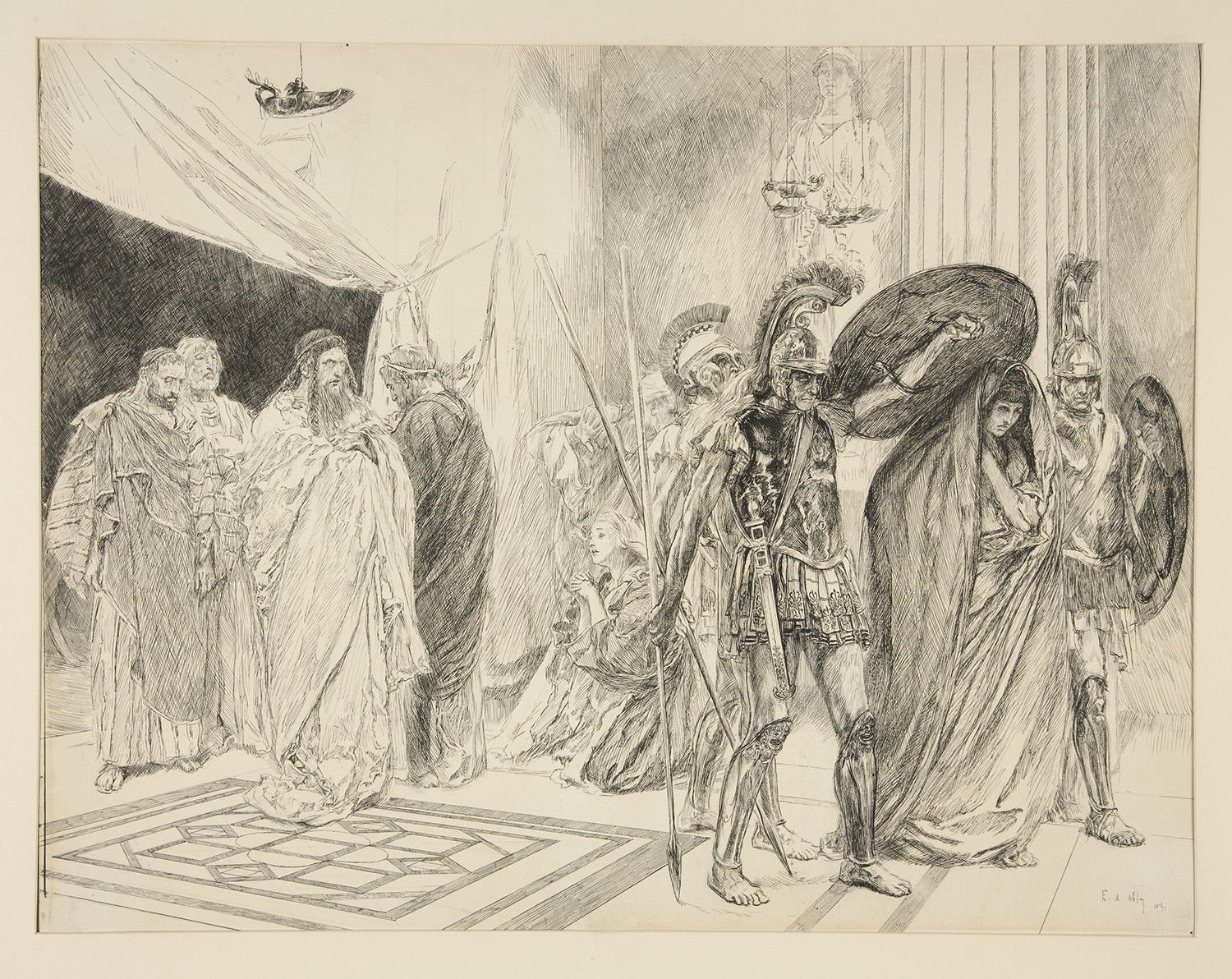 Shakespeare: Le Conte d'Hiver. Illustration de Edward Abbey