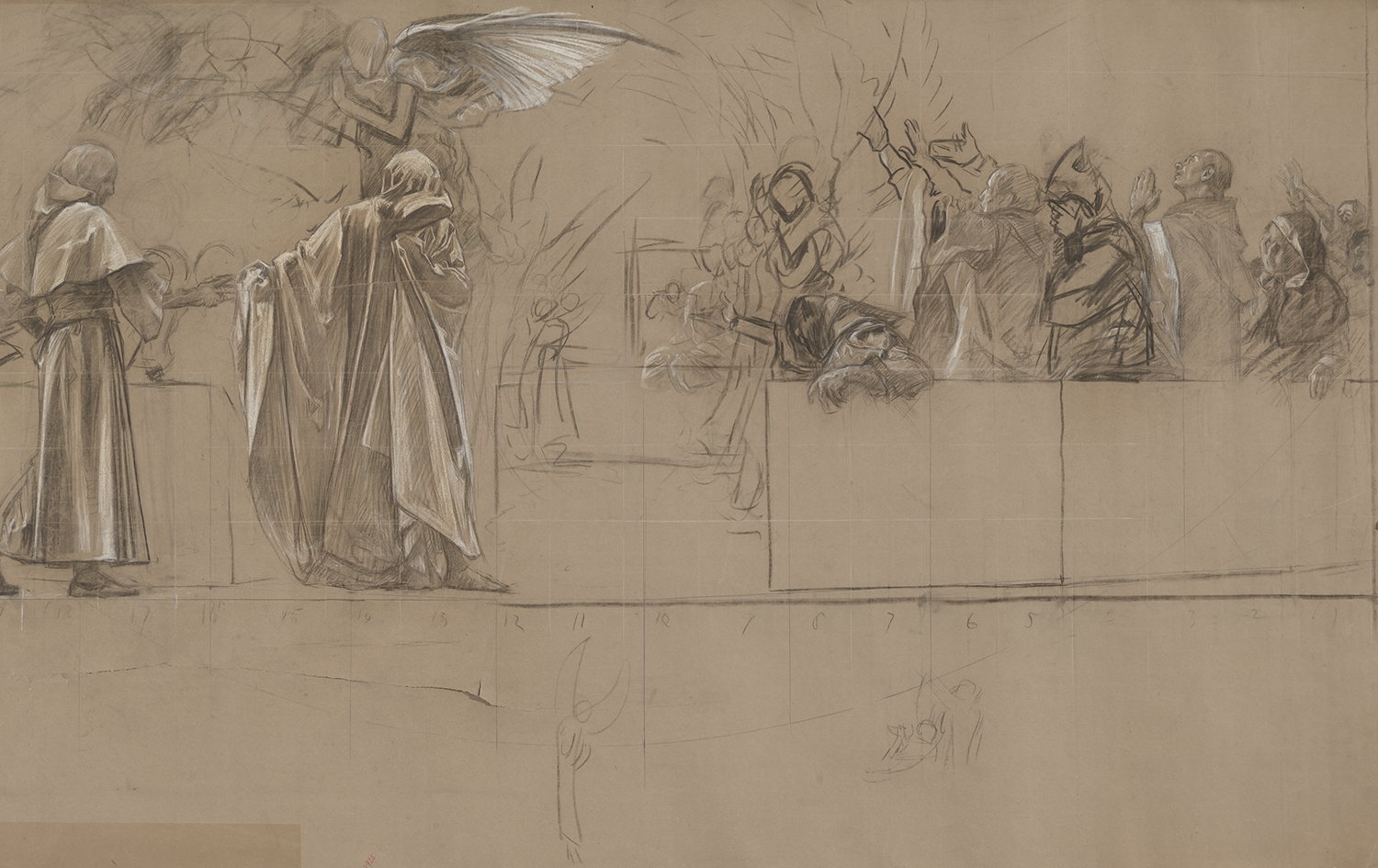 La quête du Graal, par Edwin Austin Abbey