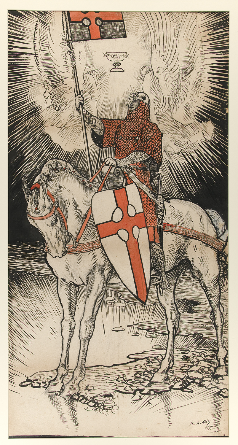 La quête du Graal, par Edwin Austin Abbey