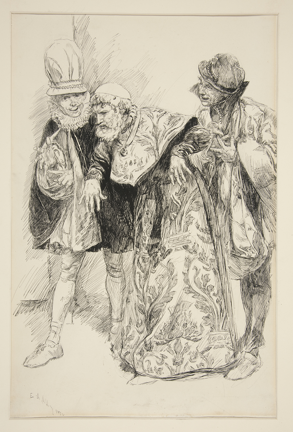 Shakespeare: La mégère apprivoisée, illustration: Edward Abbey