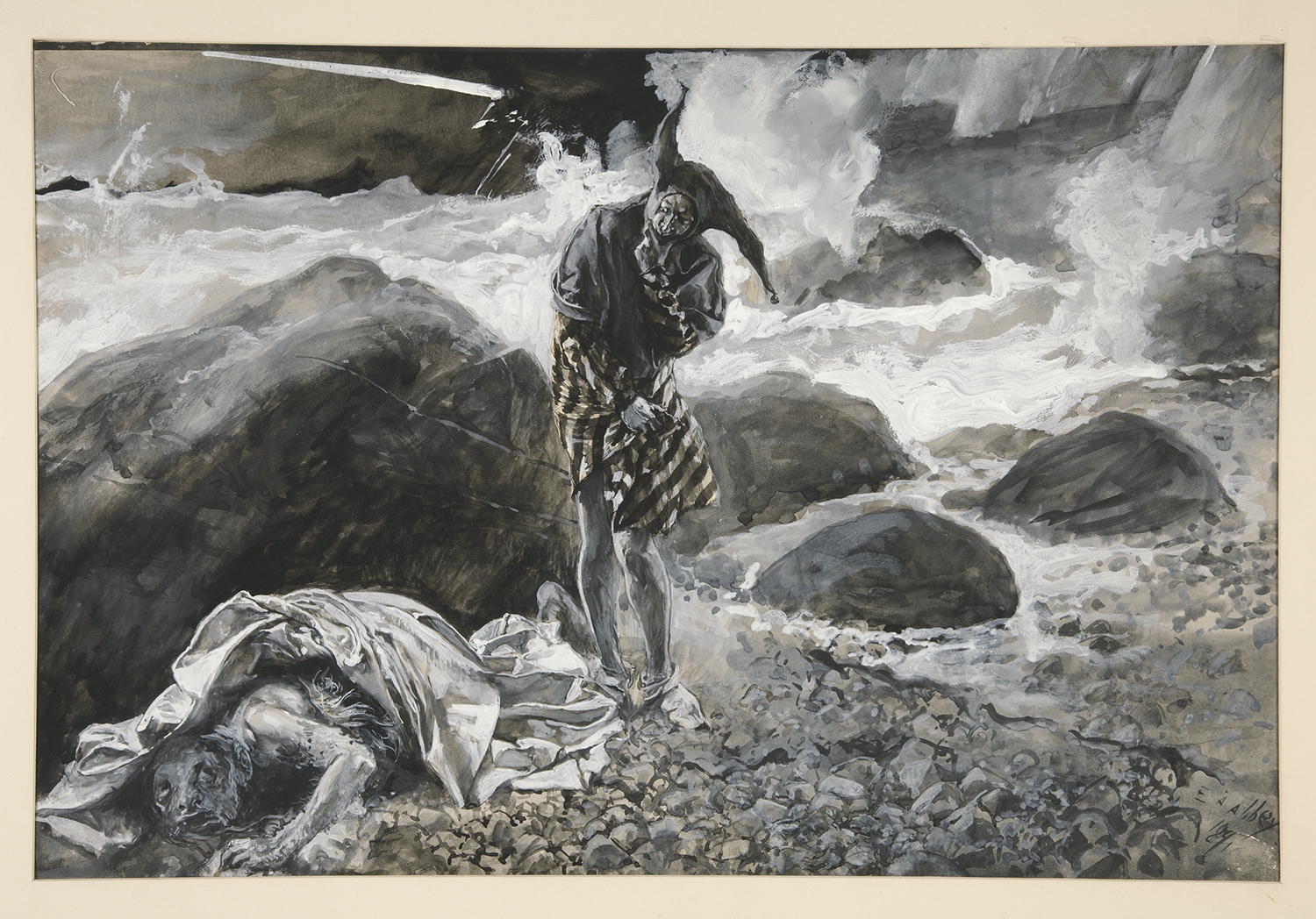 Shakespeare: La Tempête, illustration: Edward Abbey