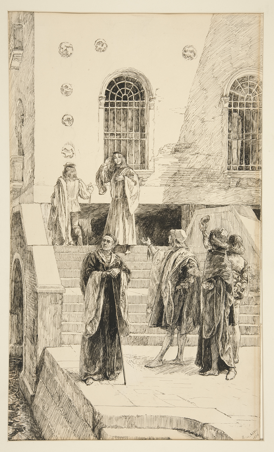 Shakespeare, Le Marchand de Venise, illustrations Edward Austin Abbey