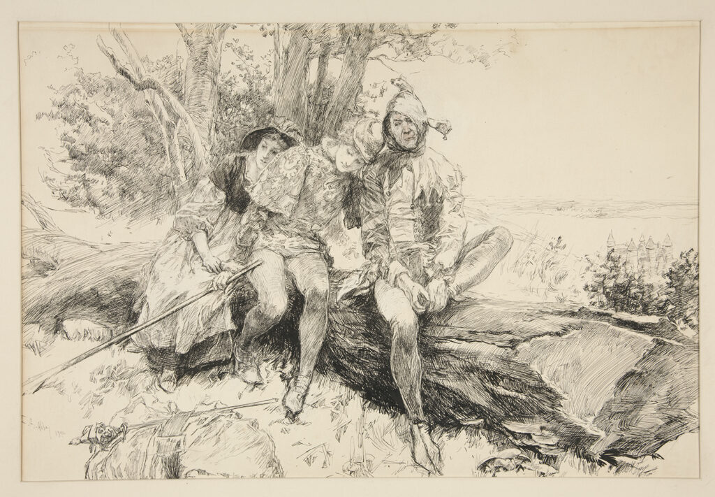 Shakespeare: Comme il vous plaira. Illustration de Edward Abbey.