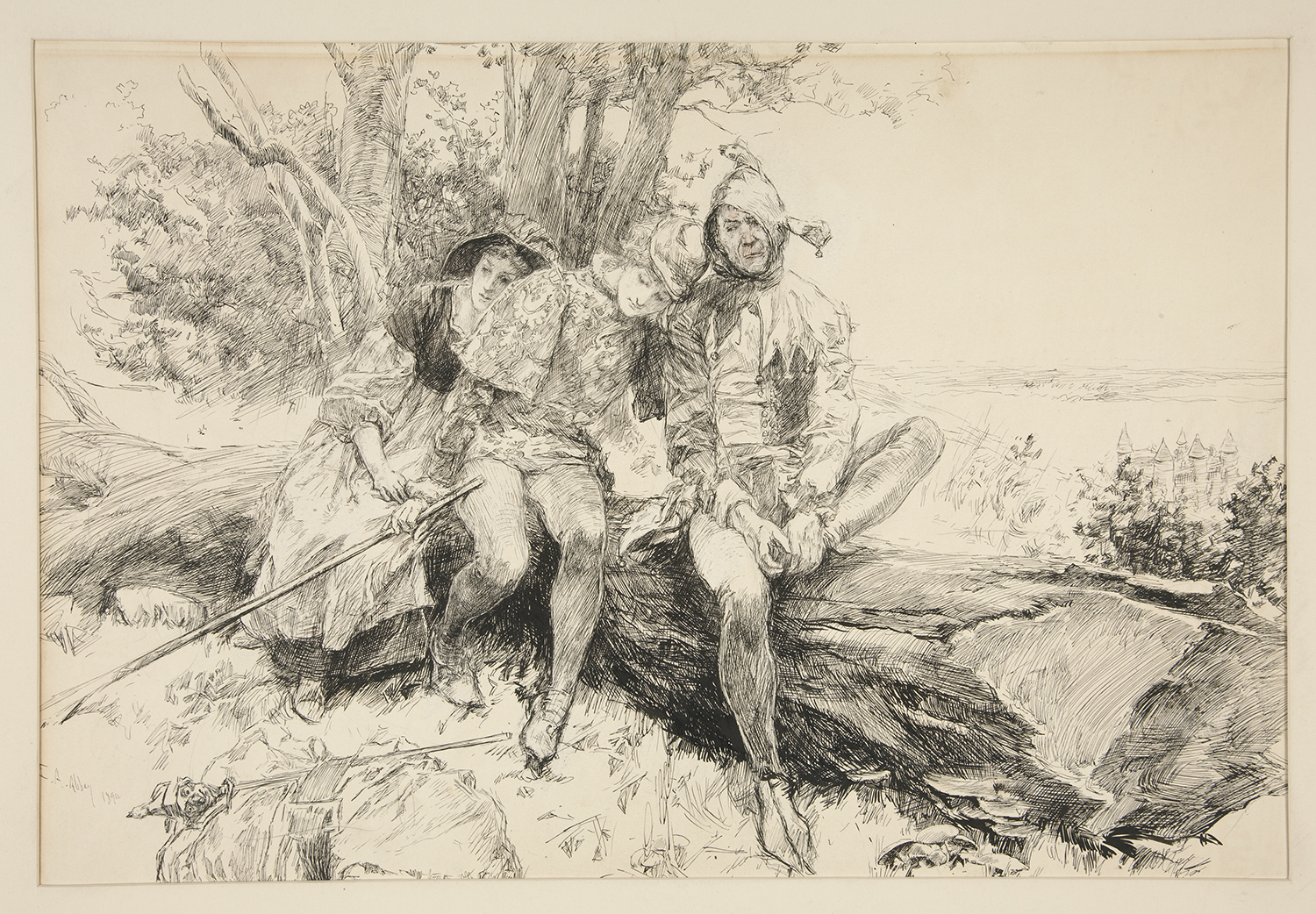Shakespeare: Comme il vous plaira. Illustration de Edward Abbey.