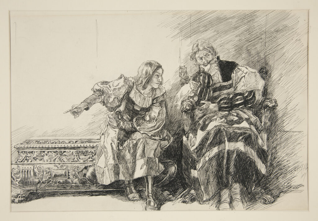 Shakespeare: Les deux gentilshommes de Vérone. Illustration de Edward Abbey