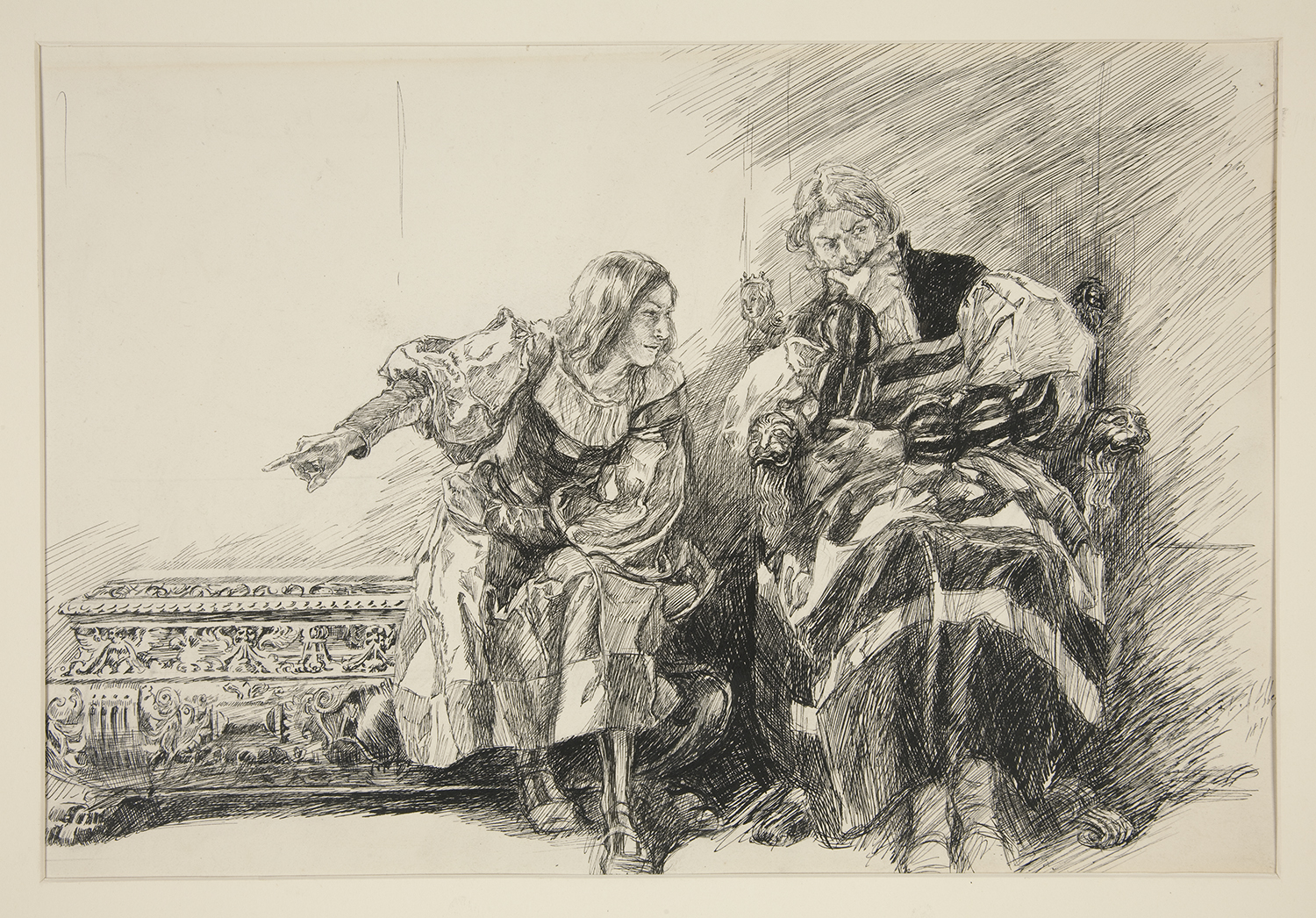 Shakespeare: Les deux gentilshommes de Vérone. Illustration de Edward Abbey