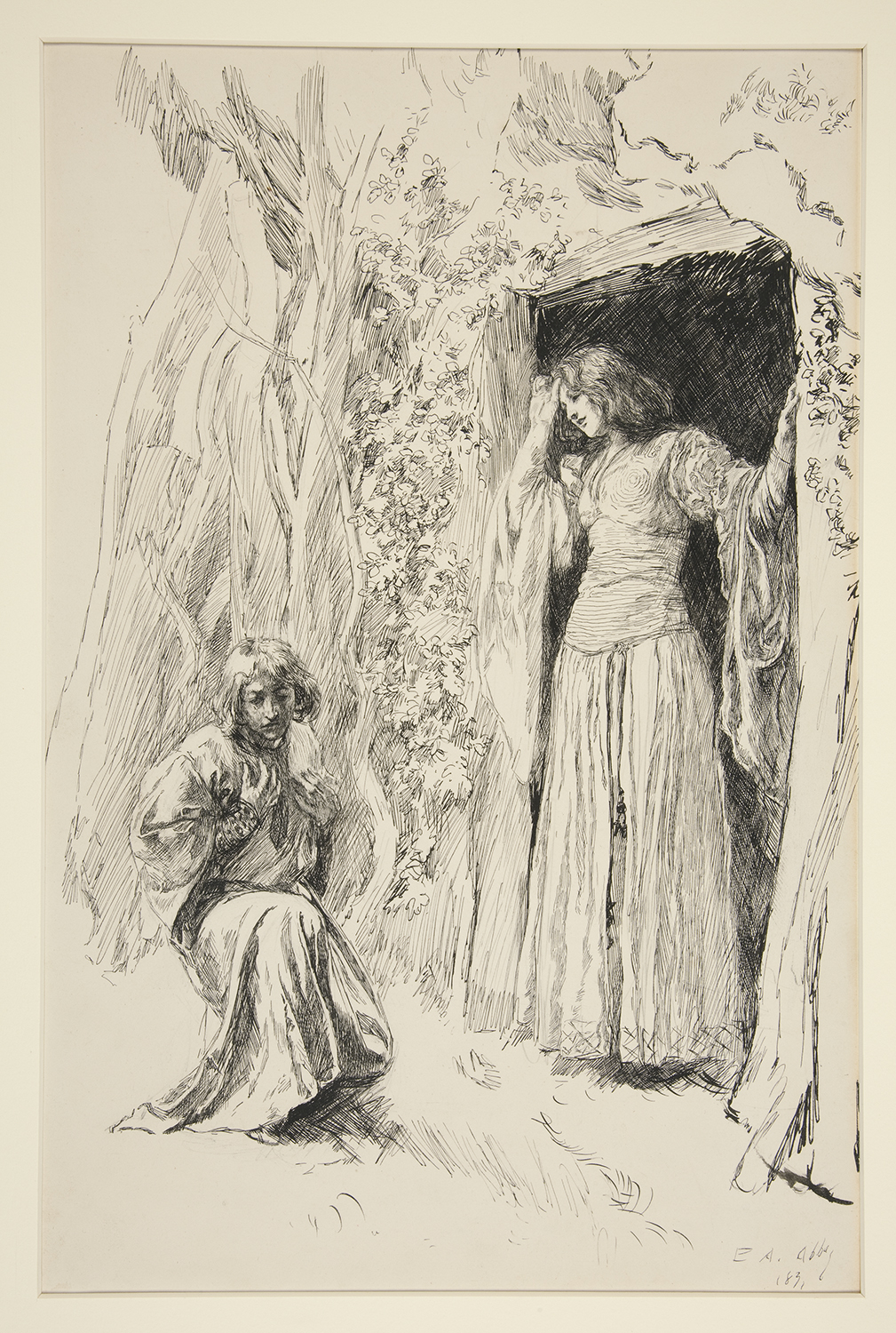 Shakespeare: La Tempête, illustration: Edward Abbey