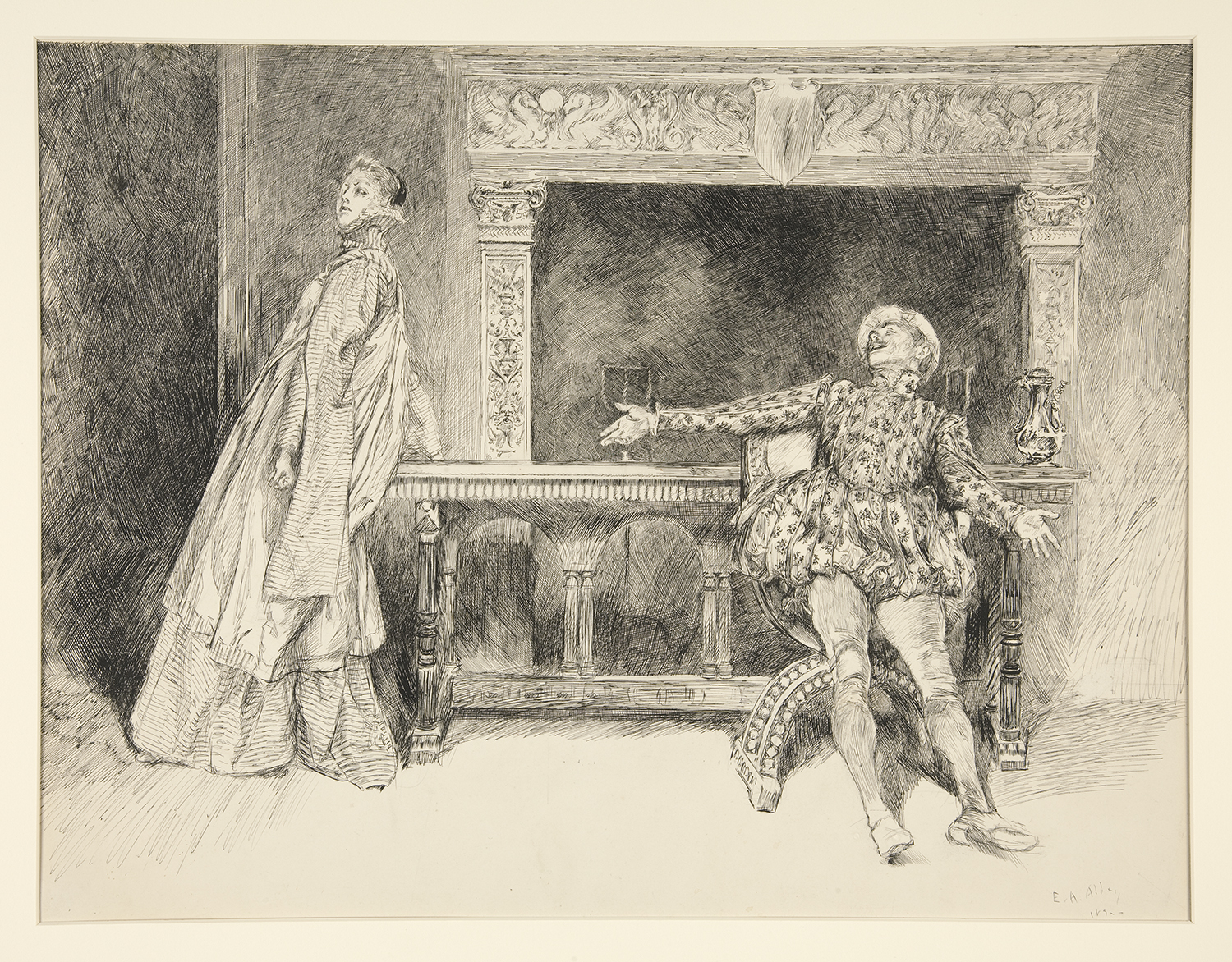 Shakespeare: La mégère apprivoisée, illustration: Edward Abbey