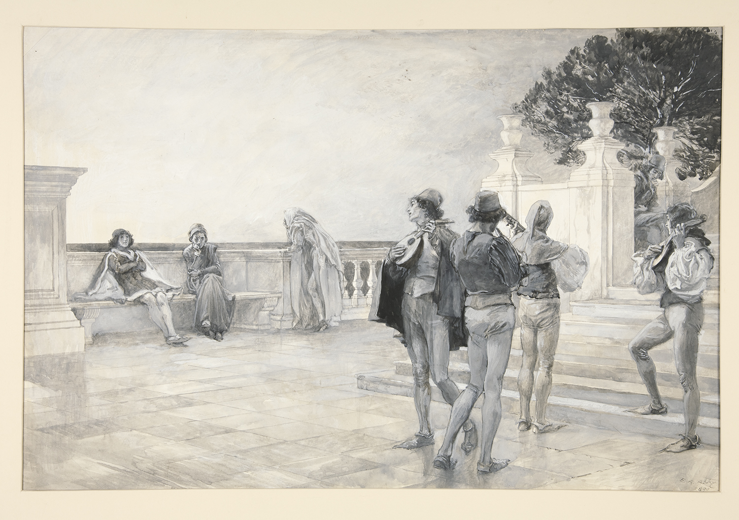 Shakespeare: Beaucoup de bruit pour rien. Illustration de Edward Abbey.