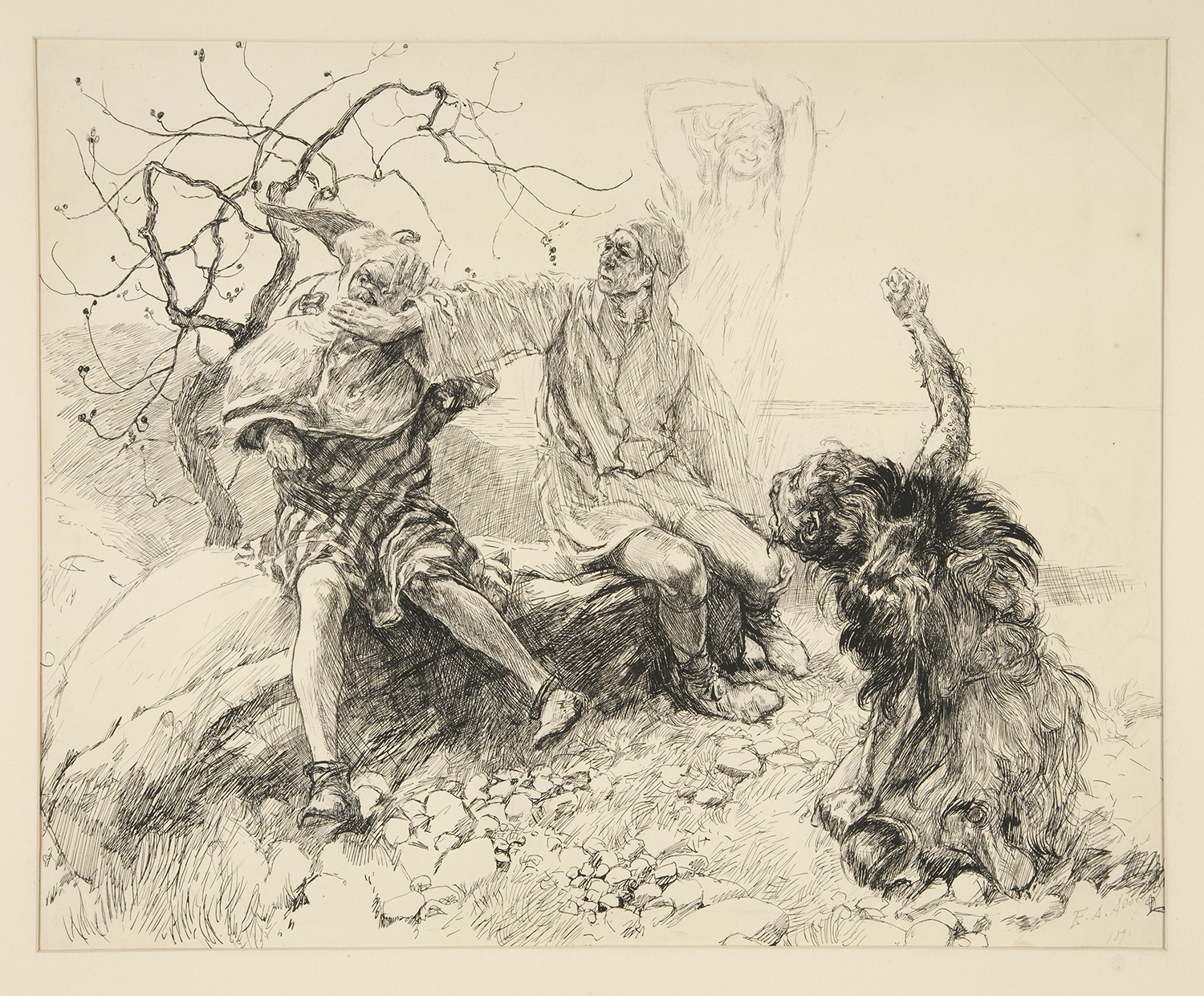 Shakespeare: La Tempête, illustration: Edward Abbey