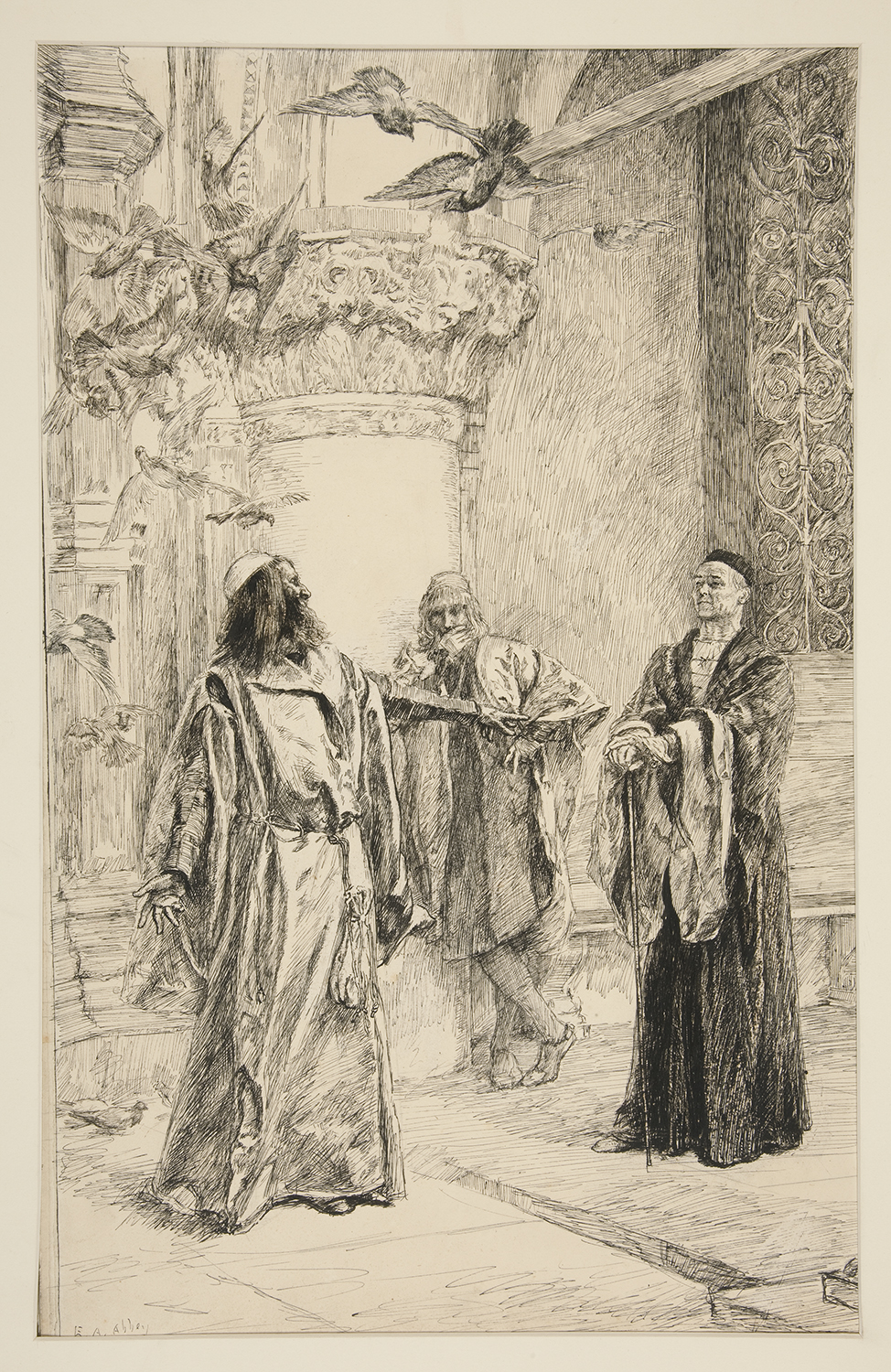 Shakespeare, Le Marchand de Venise, illustrations Edward Austin Abbey