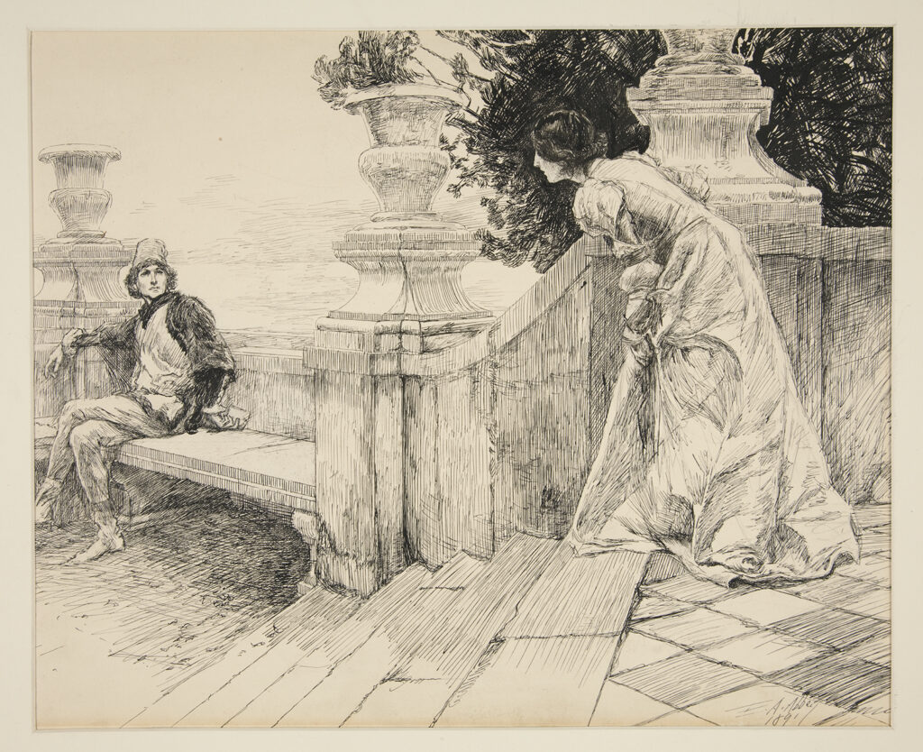 Shakespeare: Beaucoup de bruit pour rien. Illustration de Edward Abbey.
