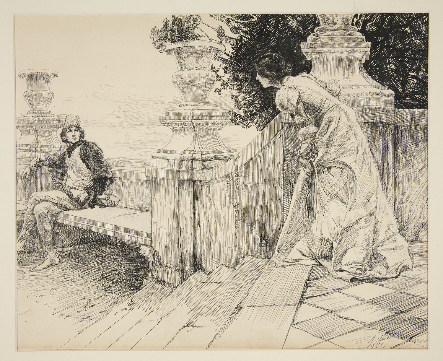 Shakespeare: Beaucoup de bruit pour rien. Illustration de Edward Abbey.