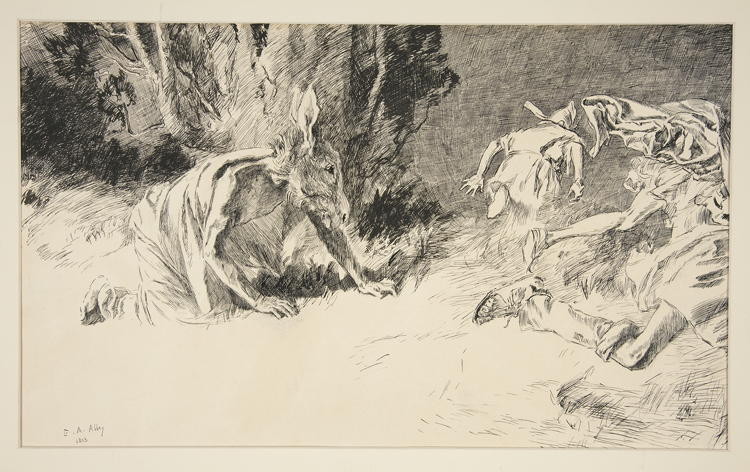 Shakespeare: Le songe d'une nuit d'été. Illustration de Edward Abbey