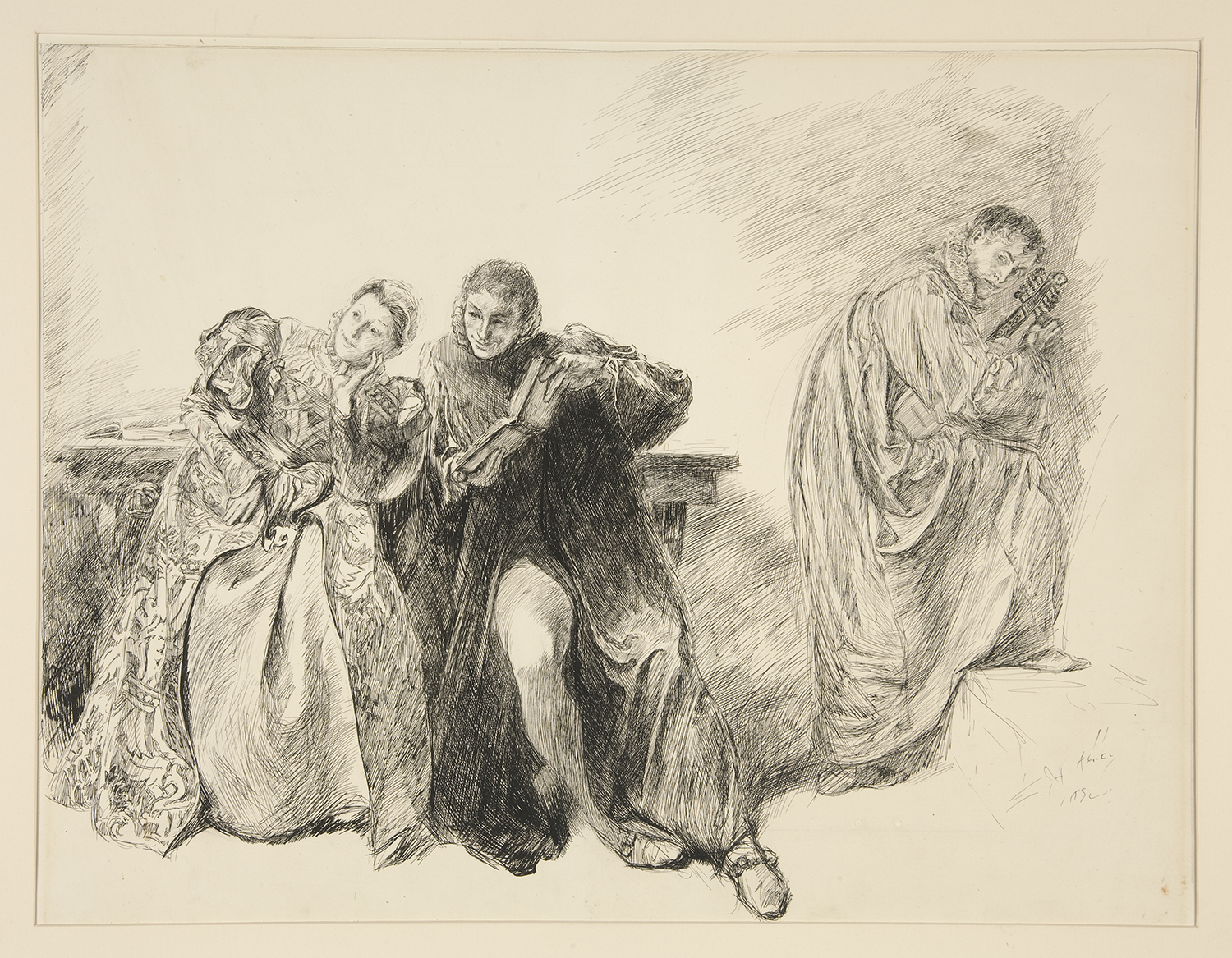 Shakespeare: La mégère apprivoisée, illustration: Edward Abbey