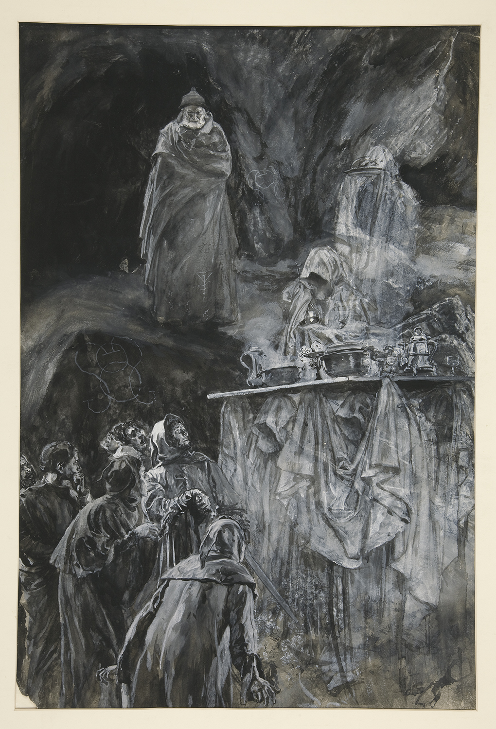 Shakespeare: La Tempête, illustration: Edward Abbey