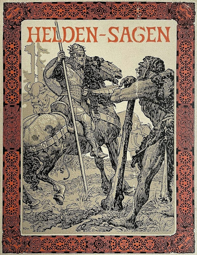 Helden-Sagen (1901), illustré par Heinrich Kley