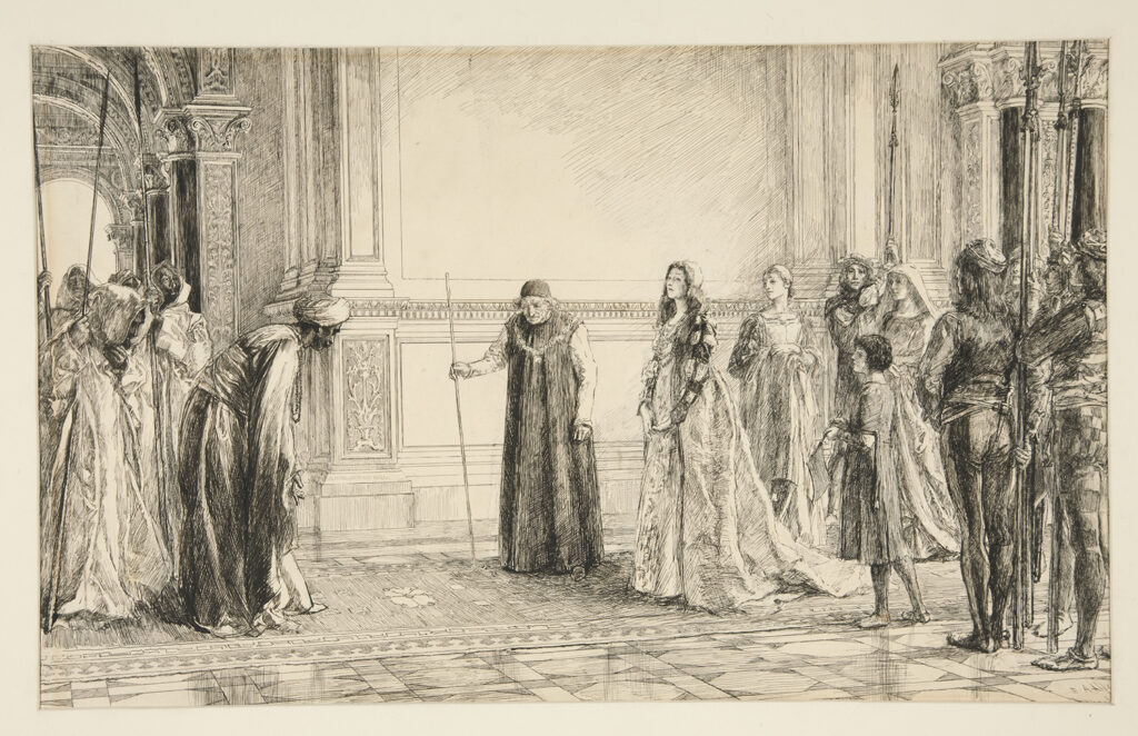 Shakespeare, Le Marchand de Venise, illustrations Edward Austin Abbey
