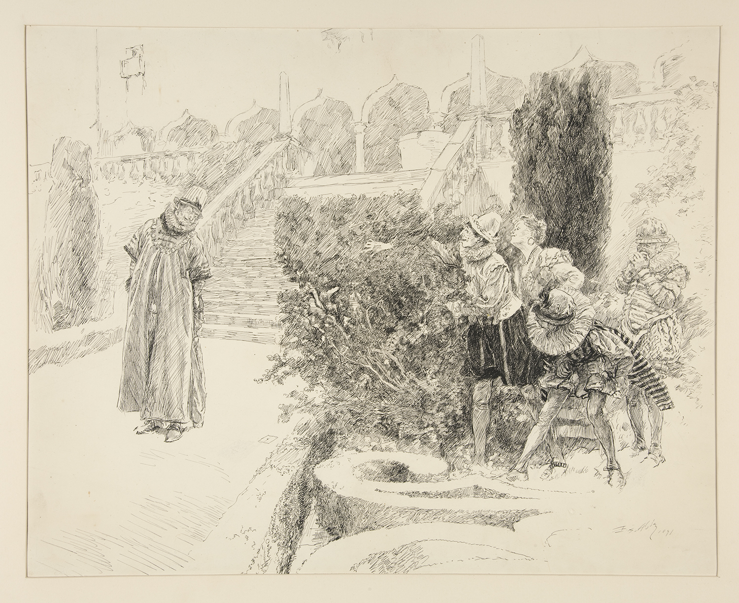 Shakespeare: La Nuit des Rois, illustration: Edward Abbey