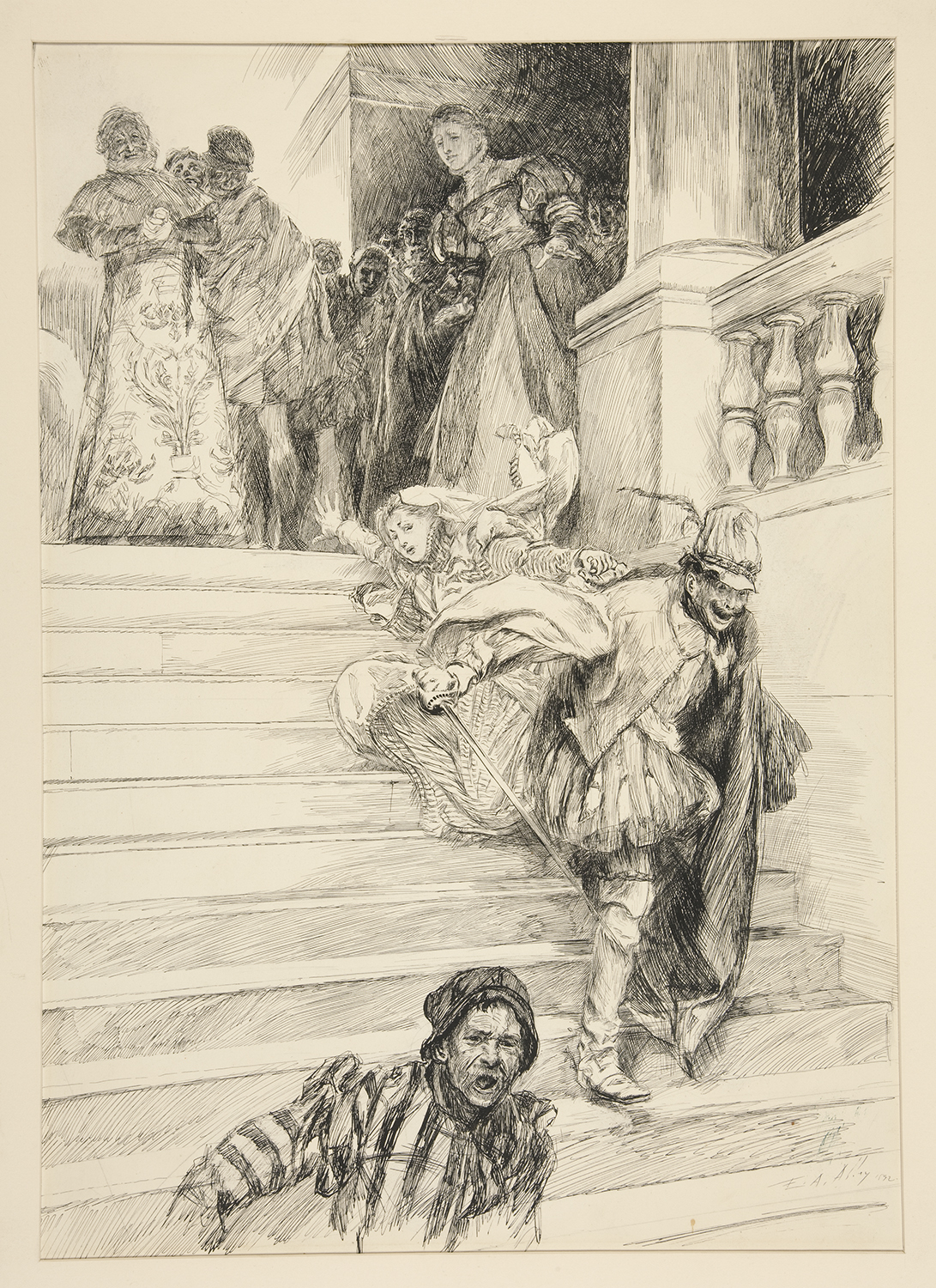 Shakespeare: La mégère apprivoisée, illustration: Edward Abbey