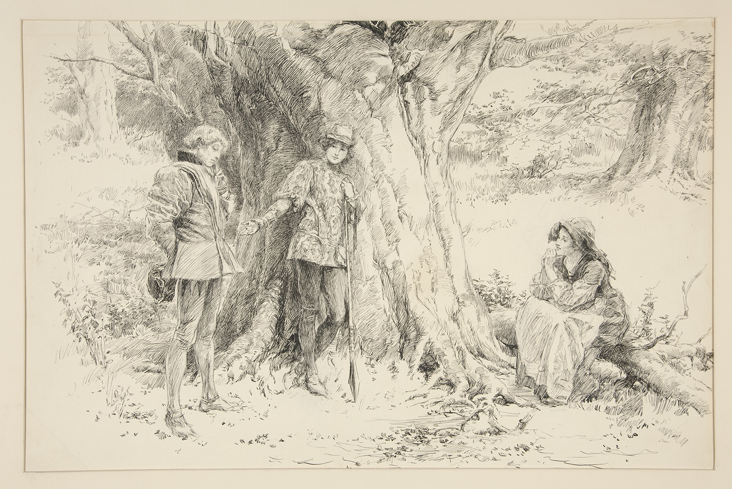 Shakespeare: Comme il vous plaira. Illustration de Edward Abbey.