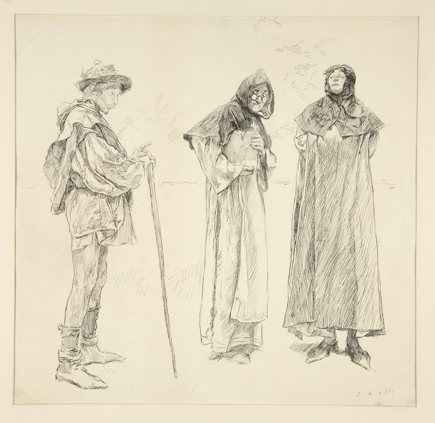Shakespeare: Peines d'amour perdues, illustration: Edward Abbey