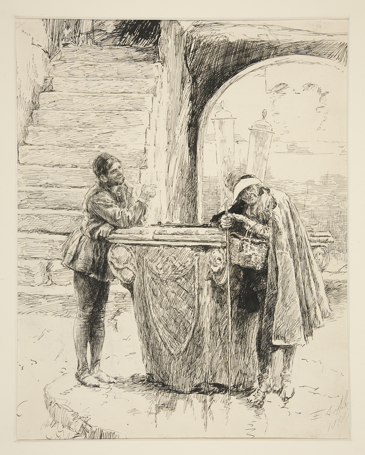 Shakespeare, Le Marchand de Venise, illustrations Edward Austin Abbey